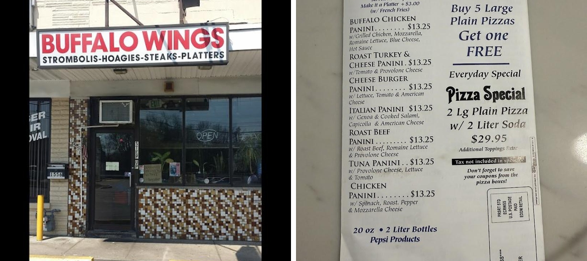 Old Haven Pizza Menu