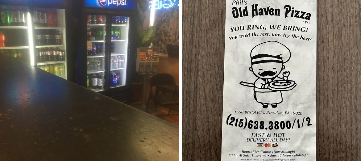 Old Haven Pizza Menu