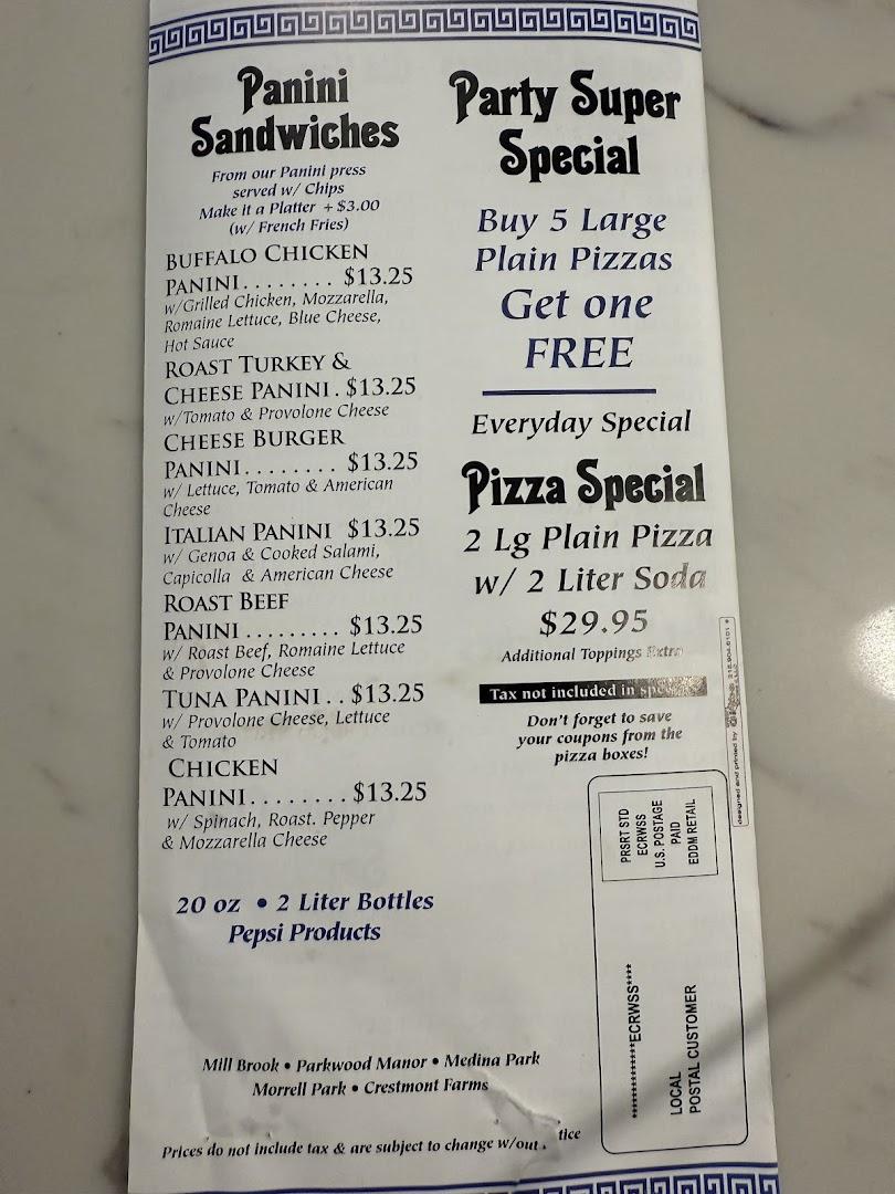 Old Haven Pizza Menu image 1